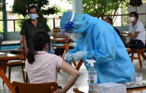 全省给18岁以上的人打预防病毒疫苗达86%