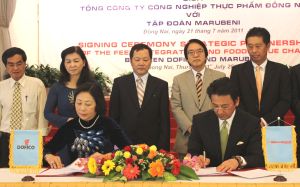 Dofico Signs A Cooperation Agreement with Marubeni Corporation of Japan