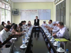 Inter-Sector Inspection Delegation of Ministry of Education and Training and Ministry of Health Carrys out an Inspection of Hand-Foot-Mouth Disease Prevention