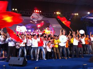 Lac Hong University wins third championship position at Robocon 2012