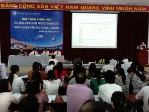 Information technology effectively applied in teaching at universities and colleges