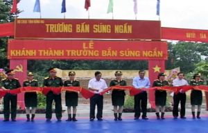 Pistol shooting range inaugurated