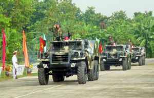 Contest of tank and armored fighting vehicle techniques