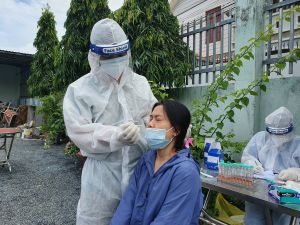 暂停给入境越南的人检疫新冠状病毒