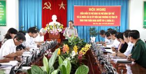 Dong Nai Province conducts criticism and strictly follows formulated plans.