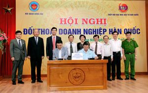 Dong Nai Department of Customs signed MoU with Korean Investor Association