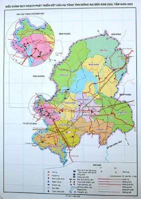 Announcing general planning on social-economic development of Dong Nai to 2020, vision to 2025