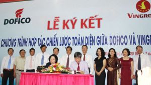 Dofico and Vingroup comprehensively cooperates in production and distribution of green agricultural products