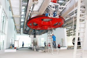 The first gondola lift system for tourists of Dong Nai province to come into operation