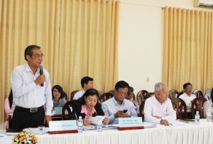 The First Consultative Conference to elect National Assembly Delegates term XIV and Provincial People’s Council Delegates term 2016-2021