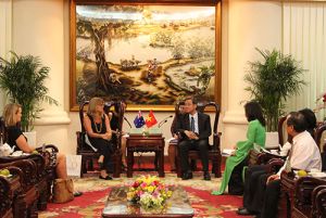 Australian Consul General in Ho Chi Minh city had a working visit in Dong Nai province