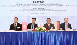 Bosch Corporation opened mechatronics training faculty in Dong Nai