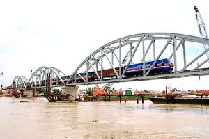 Ghenh Bridge restoration finished earlier than expected: Officially reconnecting the North-South rail route