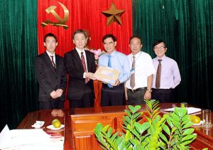 Cooperation in training human resources for supporting industries