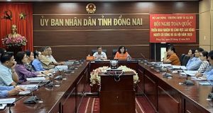 National online conference to implement tasks in the field of labor, people with meritorious services and society in 2020