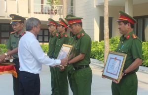 Commendation Ceremony for Units under the Provincial Police Department