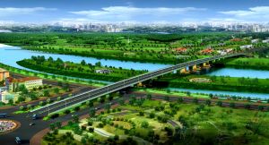 Extending central axis of Bien Hoa City