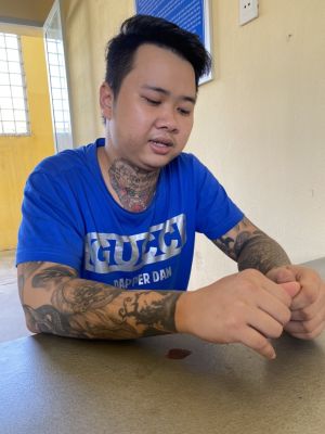 Destruction of a large drug line in Bien Hoa City