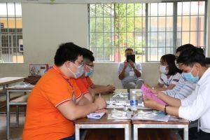 20 Japanese enterprises and 200 students participated in exchanging and connecting human resources