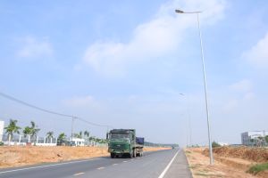 Building a logistics center