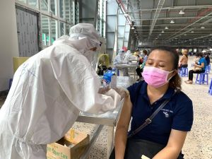 Employees must be tested before returning to their homes