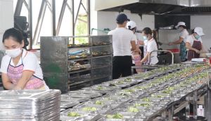 To inspect the enterprise implementing "3 things on the spot"