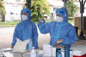 The enterprises hope to have enough vaccines for employees soon