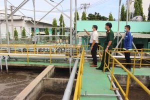 Inspecting and supervising the collection and treatment of wastewater in 32 Industrial Zones