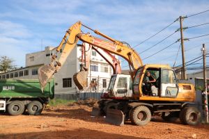 Groundbreaking ceremony of the Resettlement Area in Thong Nhat and Tan Mai Wards