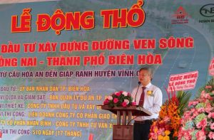 Groundbreaking for Dong Nai Riverside Road Project