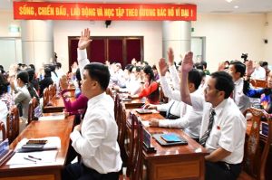 Approving the Resolution committing to balance the capital for the construction of Bien Hoa - Vung Tau Expressway