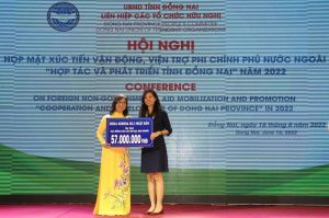 Dong Nai Province always creates favorable conditions for Foreign Non-governmental Organizations to carry out the humanitarian projects