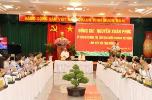 Chủ tịch nước Nguyễn Xuân Phúc: Đồng Nai cần có tầm nhìn mới, khát vọng mới