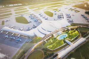 Approving the list of investment projects to build 4 aircraft maintenance zones at Long Thanh Airport