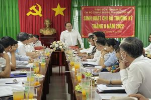 Khi sinh hoạt chi bộ, tránh nói quá nhiều về công tác chuyên môn thuần túy