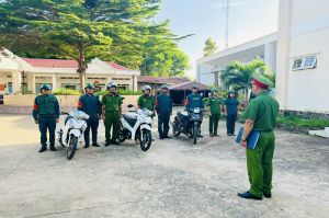 Giữ vững an ninh trật tự tại Bàu Trâm