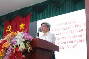 Sinh hoạt chuyên đề về bài viết của Tổng Bí thư Nguyễn Phú Trọng