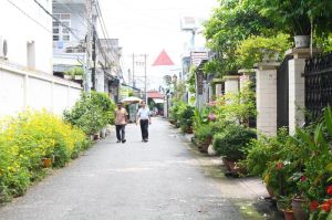 Điểm sáng trong xây dựng ấp, khu phố văn hóa