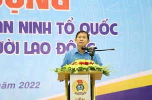 Ngày hội toàn dân bảo vệ an ninh Tổ quốc trong đoàn viên và người lao động