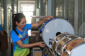 Cô Tổng phụ trách Đội nhiệt huyết