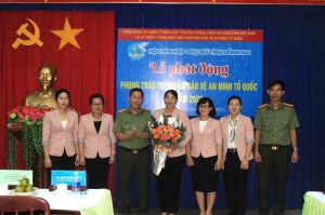 Phát động phong trào toàn dân bảo vệ an ninh Tổ quốc tại cơ quan Hội LHPN tỉnh