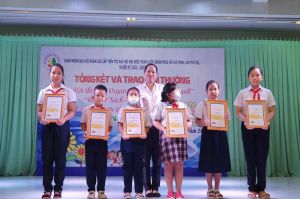 Trao gần 100 giải các hội thi hè tại Nhà Thiếu nhi năm 2022