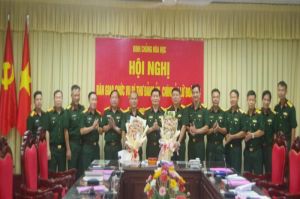 Bàn giao chức vụ Chính ủy Lữ đoàn 87, Binh chủng Hóa học