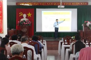 Nhơn Trạch tập huấn cho gần 90 cán bộ phụ trách công tác giảm nghèo