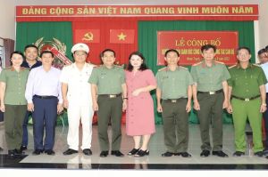 Thượng tá Phạm Trung Hiếu giữ chức Trưởng Công an H.Nhơn Trạch.