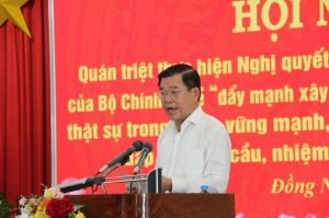 Quán triệt nghị quyết xây dựng lực lượng công an nhân dân trong tình hình mới