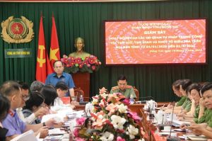 Giám sát công tác tạm giữ, tạm giam và khởi tố điều tra tại Công an tỉnh