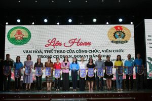 Các cơ quan, đơn vị tham gia liên hoan văn hóa, thể thao năm 2022