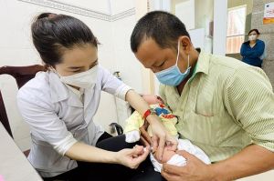 Chưa có vaccine sởi trong chương trình tiêm chủng mở rộng