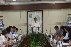 Bí thư Tỉnh ủy Nguyễn Hồng Lĩnh làm việc với Đảng đoàn Hội Văn học nghệ thuật tỉnh